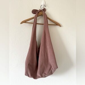 Pehr Corduroy Tote EUC dusty rose